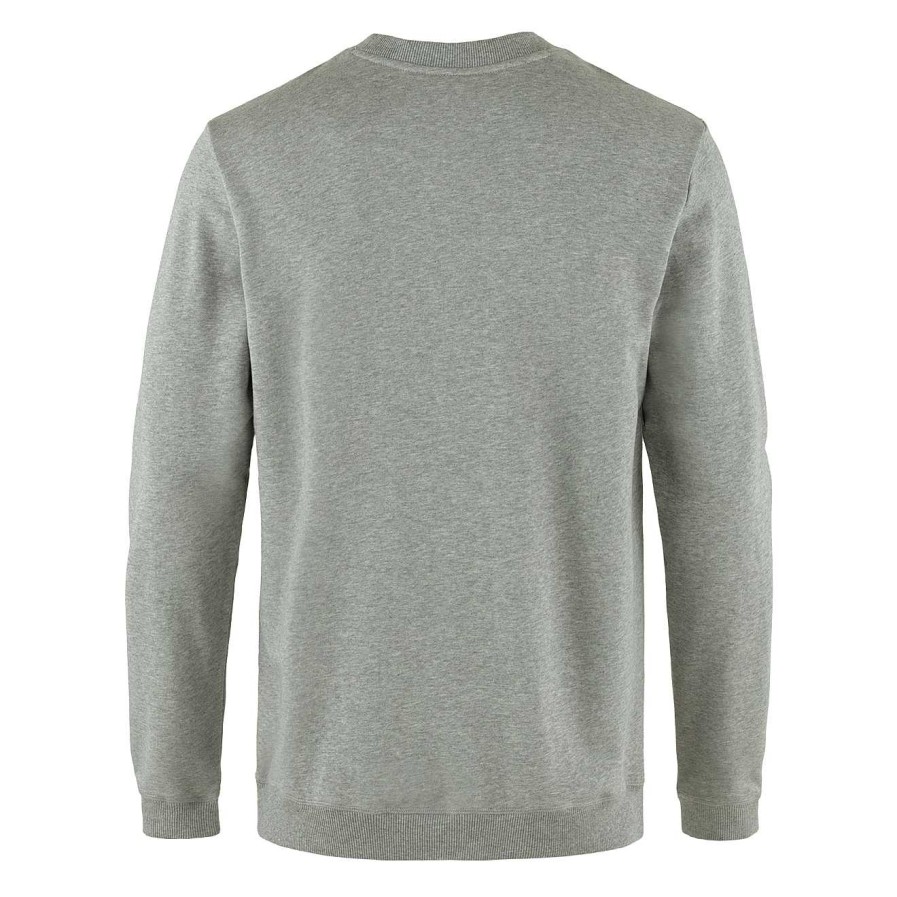 Clothing Fjallraven | Fjallraven 1960 Logo Badge Sweater Grey Melange ...